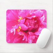 Pfingstrosen-Mausunterlage Mousepad (Mit Mouse)
