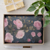 Pfingstrosen-Mitternachtsgarten-Blüte Seidenpapier (Geschenk)