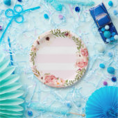 Pfingstrosen-Party-Teller Pappteller (Party)