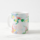 Pfingstrosen-Pink Kaffeetasse (Vorderseite Links)