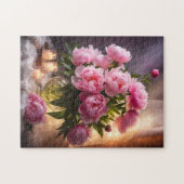 Pfingstrosen Puzzle (Horizontal)