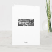 Pfingstrosen-Rosen-Geburtstags-Karte Karte (Rückseite)