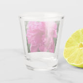Pfingstrosen-Shotglas Schnapsglas (Rückseite)