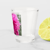 Pfingstrosen-Shotglas Schnapsglas (Rechts)