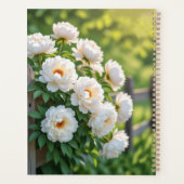 Pfingstrosen-Symbolik-Kalender Planer (Rückseite)