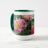 Pfingstrosen-Tasse Tasse (Vorderseite Links)