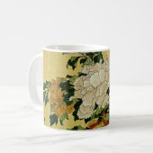 Pfingstrosen und Schmetterling Kaffeetasse (Vorderseite Links)