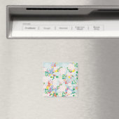 Pfingstrosenblumen Magnet (In Situ (Geschirrspüler))
