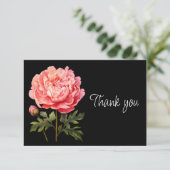 Pfingstrosenblüte Schöne Blumen Danke (Stehend Vorderseite)