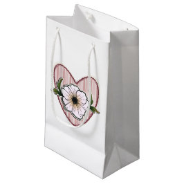 Pfingstrosenherz Kleine Geschenktüte
