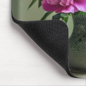 Pfingstrosenstrauß Mousepad (Ecke)