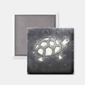 Pfingstschildkröte Magnet (Vorderseite/Rückseite)