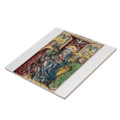 Pfingstszene nach Ostern Fliese (Seite)