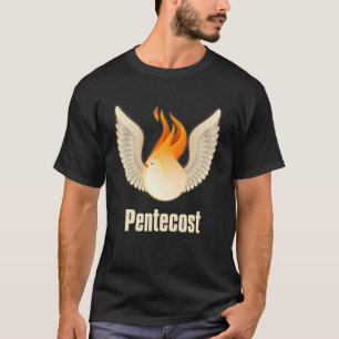 Pfingsttauben Feuerzungen wirken heilig p T-Shirt
