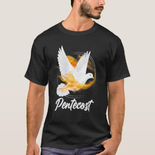 Pfingsttauben Zungen Feuer Flamme Heiliger Geist K T-Shirt