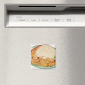 Pfirschkuchen-Magnet Magnet (In Situ (Geschirrspüler))