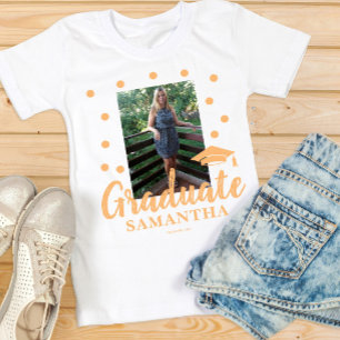 Pfirsich-Abschluss  T-Shirt