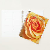 Pfirsich-Aprikosen-Rosen-Planer für die Hochzeitsp Planer (Anzeige)