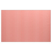 Pfirsich Echo & White Polka Dock Stoff (Yard (91,4 cm))