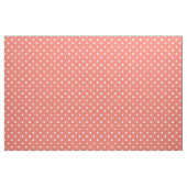 Pfirsich Echo & White Polka Dock Stoff (Fat Quarter (45,7 x 55,9 cm))