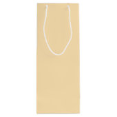 Pfirsich-Farbige Wein-Geschenk-Tasche Geschenktüte Für Weinflaschen (Rückseite)