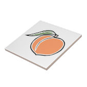 Pfirsich Fliese (Seite)