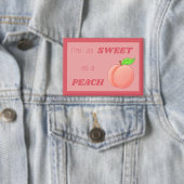 Pfirsich-Frucht-Sammelknopf Button (Insitu)