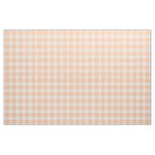 Pfirsich-Gingham Stoff (Yard (91,4 cm))