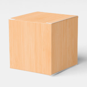 Pfirsich-hölzerner Korn-Bambusblick Geschenkschachtel