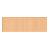 Pfirsich-hölzerner Korn-Bambusblick Namenschild (Vorderseite)