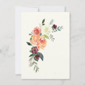 Pfirsich Hydrangea von Ihrem Schreibtisch aus eine Dankeskarte (Vorderseite)