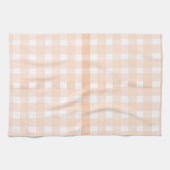 Pfirsich-Kingingham-Küchenhandtuch Geschirrtuch (Horizontal)