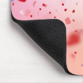 Pfirsich Konfetti Mousepad (Ecke)