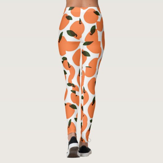 Pfirsich-Leggings Leggings (Rückseite)