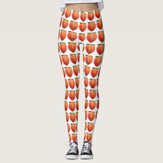 Pfirsich-Leggings Leggings (Vorderseite)