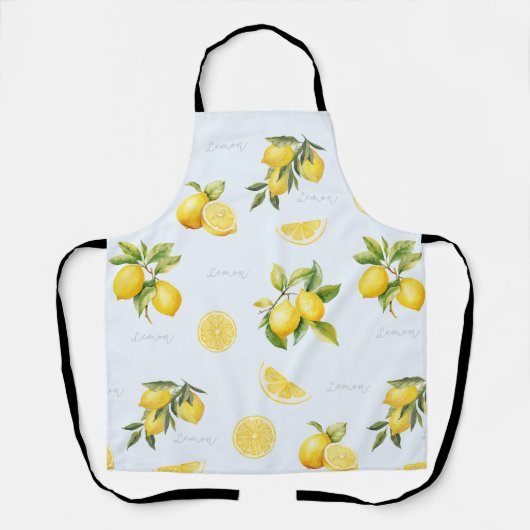Pfirsich-Limonelle Schürze (Vorderseite)