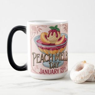 Pfirsich Melba Tag Morphing Tasse