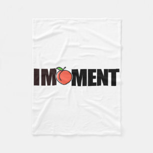 Pfirsich-Meme Anti-Donald-Trump  Fleecedecke