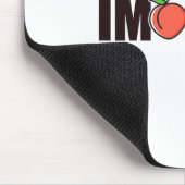 Pfirsich-Meme Anti-Donald-Trump Mousepad (Ecke)