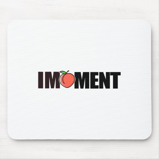 Pfirsich-Meme Anti-Donald-Trump Mousepad (Vorne)