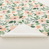 Pfirsich-Minze-Blüten   Sherpadecke (3/4)