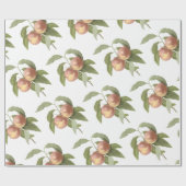 Pfirsich-Muster Geschenkpapier (Flach)