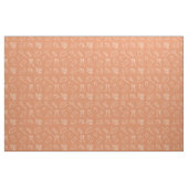 Pfirsich Näh-Themen-Muster Stoff (Fat Quarter (45,7 x 55,9 cm))