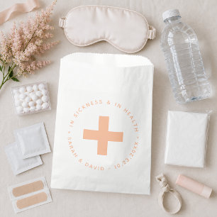Pfirsich-Notfall-Kit In Krankheit und Gesundheit  Geschenktütchen
