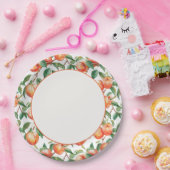 Pfirsich Obst Junggesellinnenabschied Pappteller (Party)