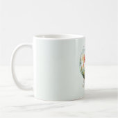 Pfirsich Orange Fisch in Schale Kaffeetasse (Links)