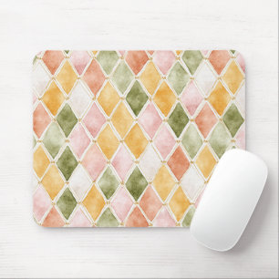 Pfirsich Orange Grün Gelb Erröten  Mousepad