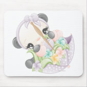 Pfirsich-Panda mousepad (Vorne)