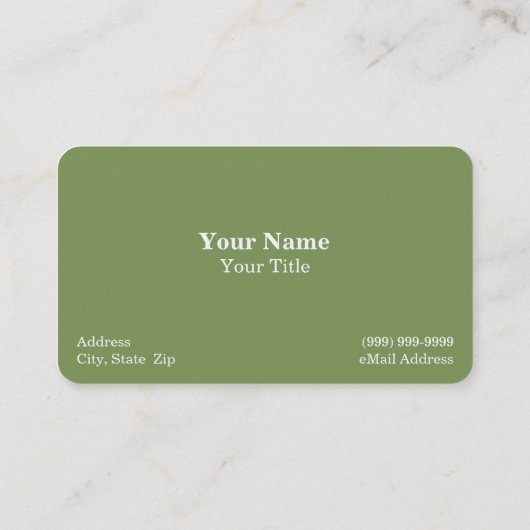 Pfirsich / Pfirsiche Visitenkarte (Rückseite)