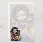 "Pfirsich, Pflaume, Birnen-" Briefpapier (Vorne/Hinten)